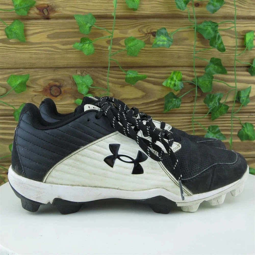 Under Armour Men Sneaker Shoes‎ Leadoff Black Synthetic Lace Up Size 8 Medium